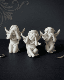статуэтка ангел полистоун