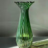 ваза для цветов зеленая стеклянная в минске