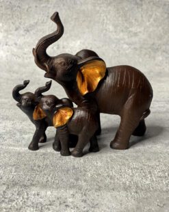 фигурка семья слонов