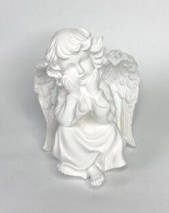 статуэтка ангел белый