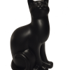 статуэтка черная кошка