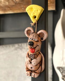 Alternative view of Магнит В холодильнике мышь повесилась