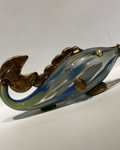 рыба стеклянная статуэтка