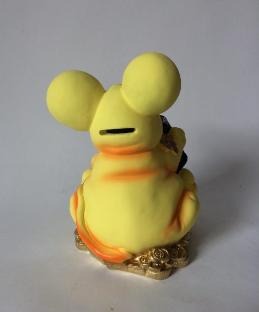 желтая мышка копилка