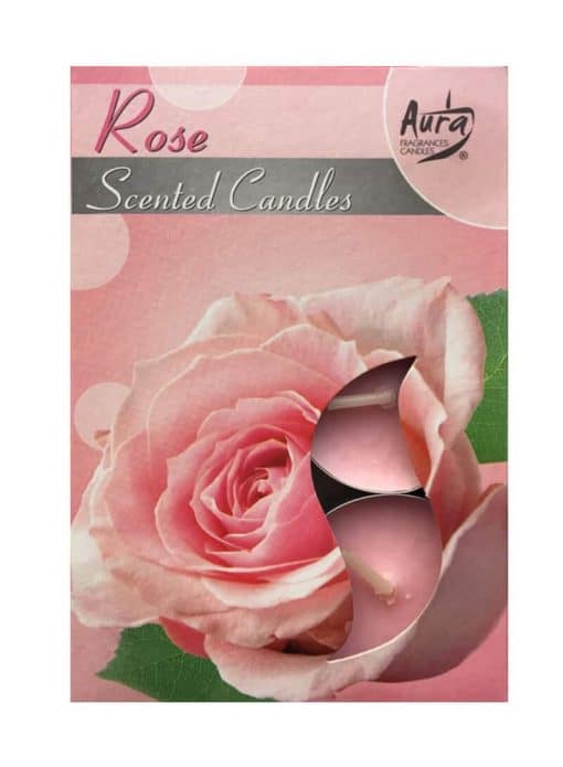 ароматические свечи роза