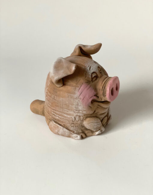 белорусская свистулька свинья керамическая