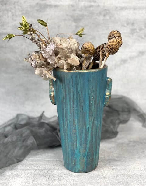 ваза керамическая для цветов