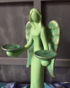 ангел зеленый