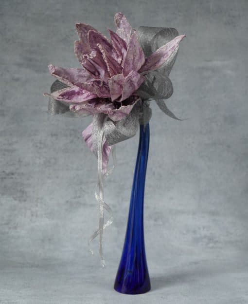 композиция искусственные цветы в вазе