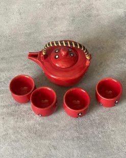 красный набор для чайной церемонии