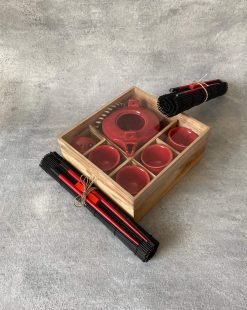 красный набор для чайной церемонии