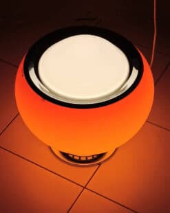 светильник оранжевый шар