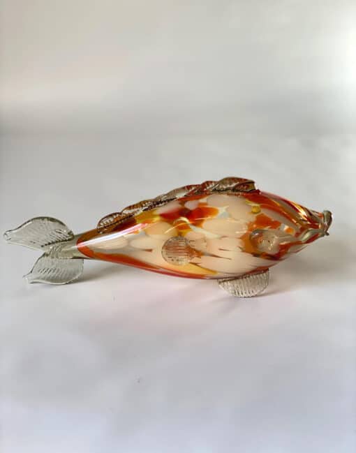 винтажная стеклянная рыбка