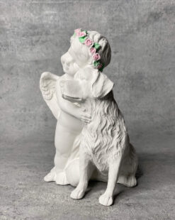 фигурка ангел с собакой в минске