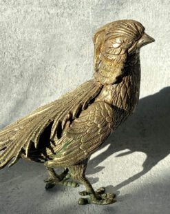 старинная статуэтка фазан