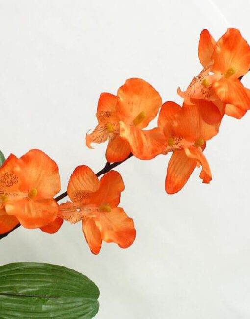 орхидея искусственная оранжевая в гродно