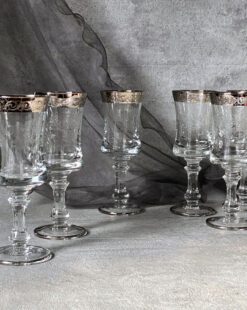 красивые винные бокалы из Италии