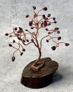 дерево счастья из натурального граната