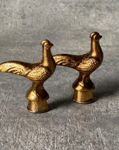 винтажная пара птичек из металл