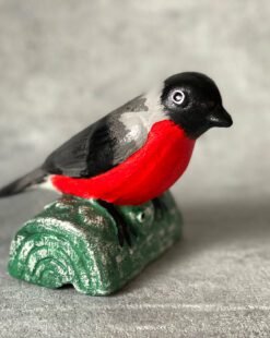фигурка снегиря поющая
