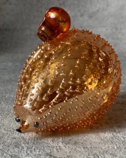 ёж из люстрового стекла времен СССР