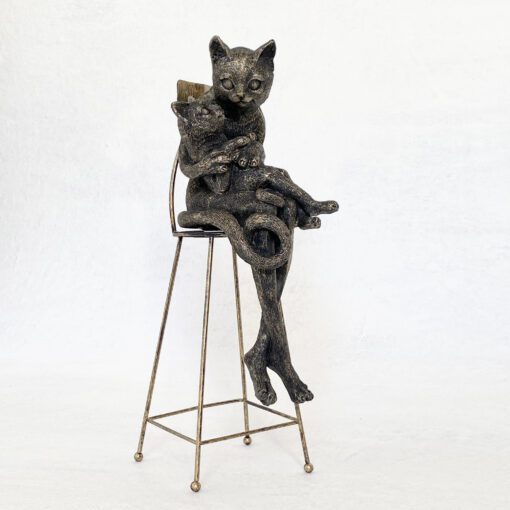 фигурка кошка с котенком