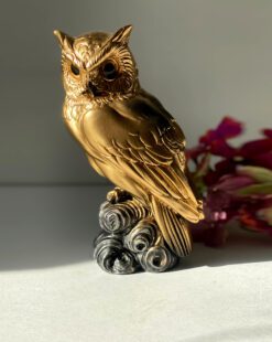 статуэтка из гипса сова