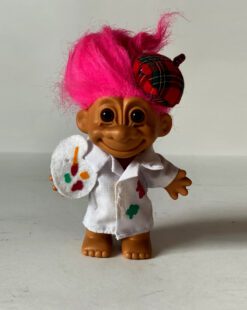 тролль художник фигурка